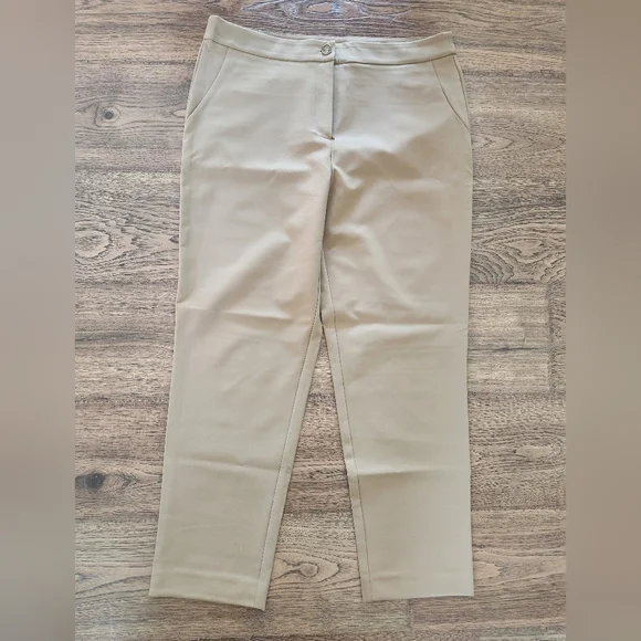 NWOT Michael Kors Beige Dress Pants Size 10 - Picture 3 of 8